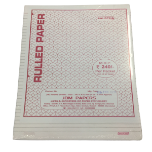 Student Papers (Ruled/Unruled)